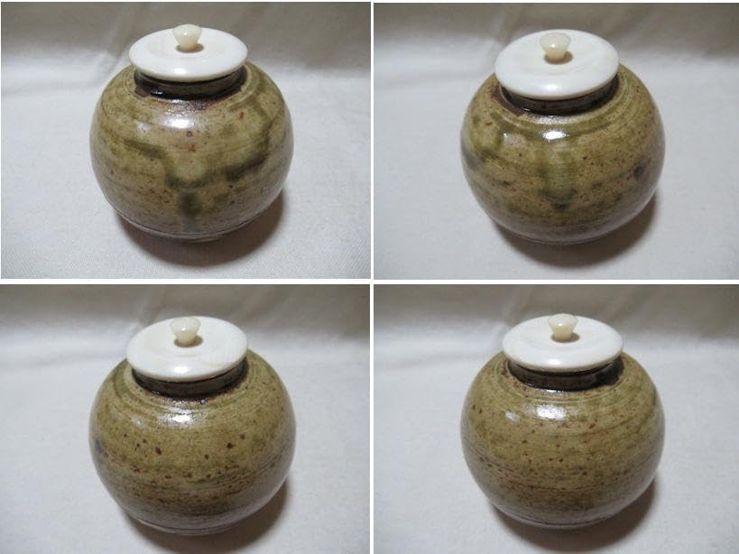 茶道具　茶入　大名物紹鴎茄子　美濃光寿作　共箱 茶道具 茶入 大名物紹鴎茄子 美濃光寿作 共箱